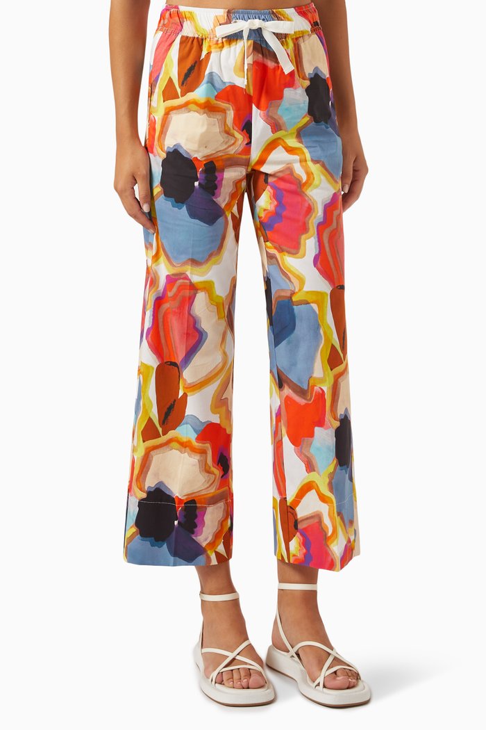 

Kim Pants in Stretch Cotton, Orange