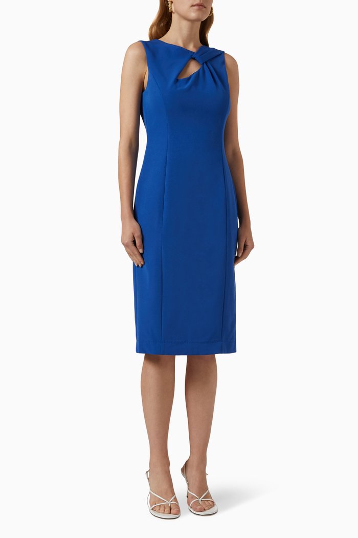 Bolla Midi Dress, Blue