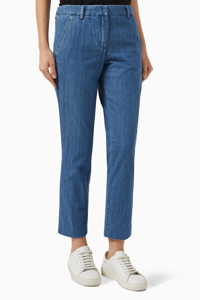 

Chino Jeans in Denim, Blue