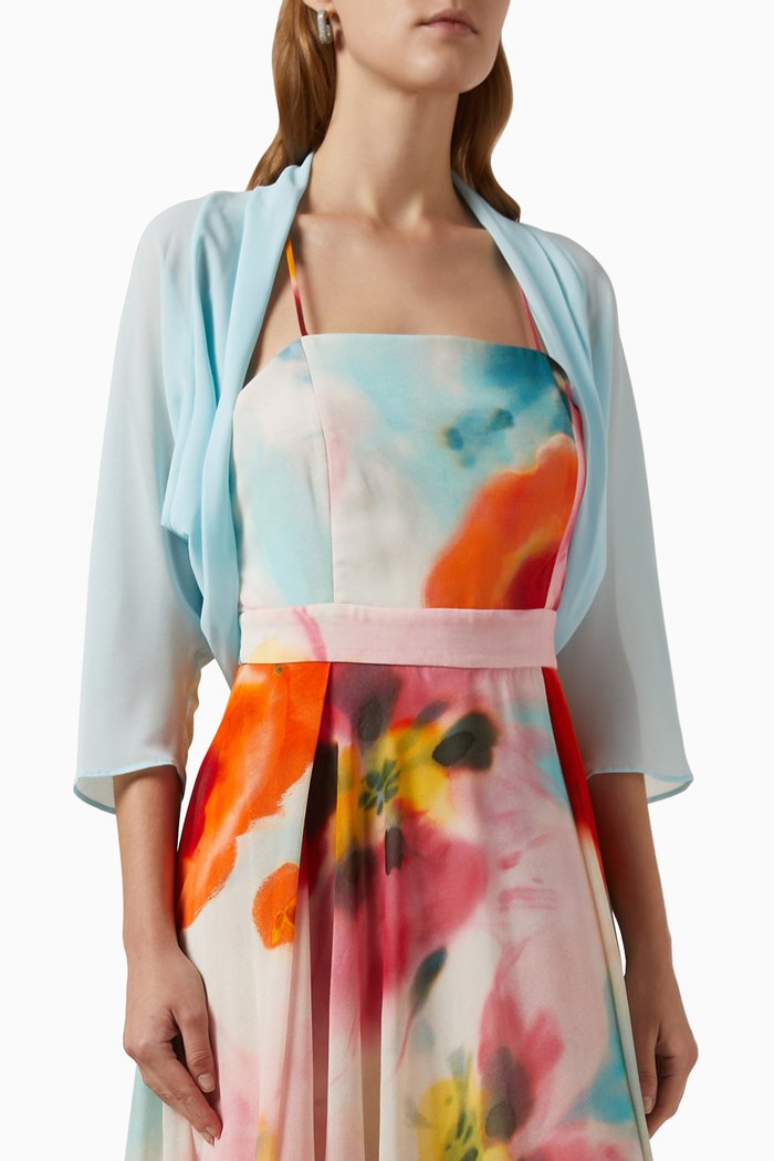 

Arnaldo Shrug in Sheer, Blue