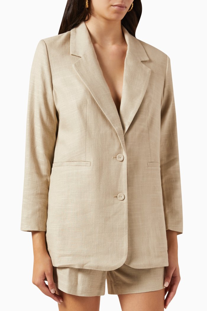 

Yasisma Boxy Blazer, Brown