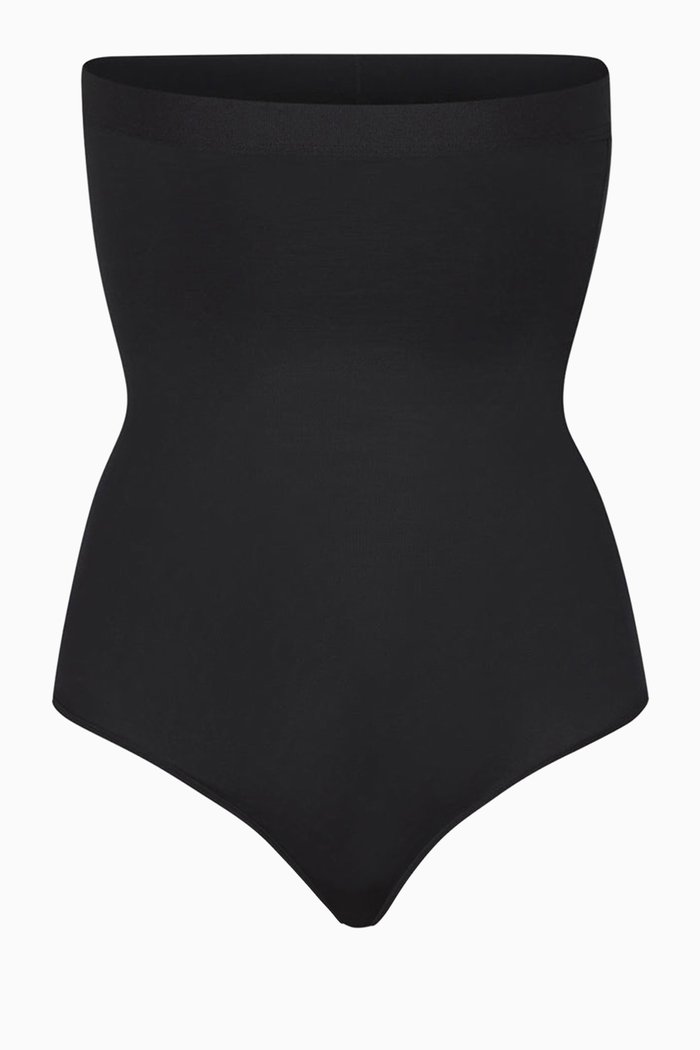 

Barely There High-waist Thongs, Black