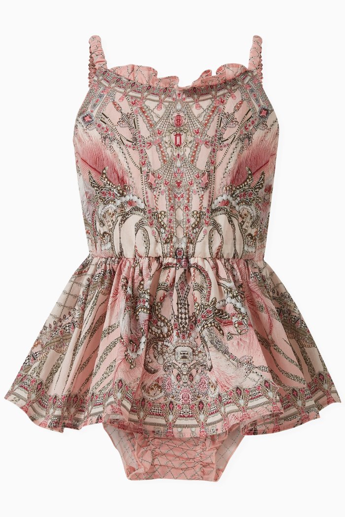 

Starship Sistas Jumpdress in Cotton, Pink