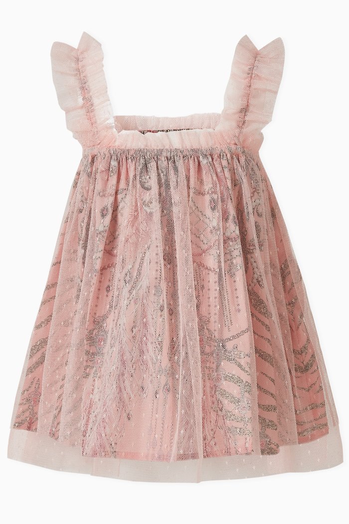 

Starship Sistas Dress in Polyester, Pink
