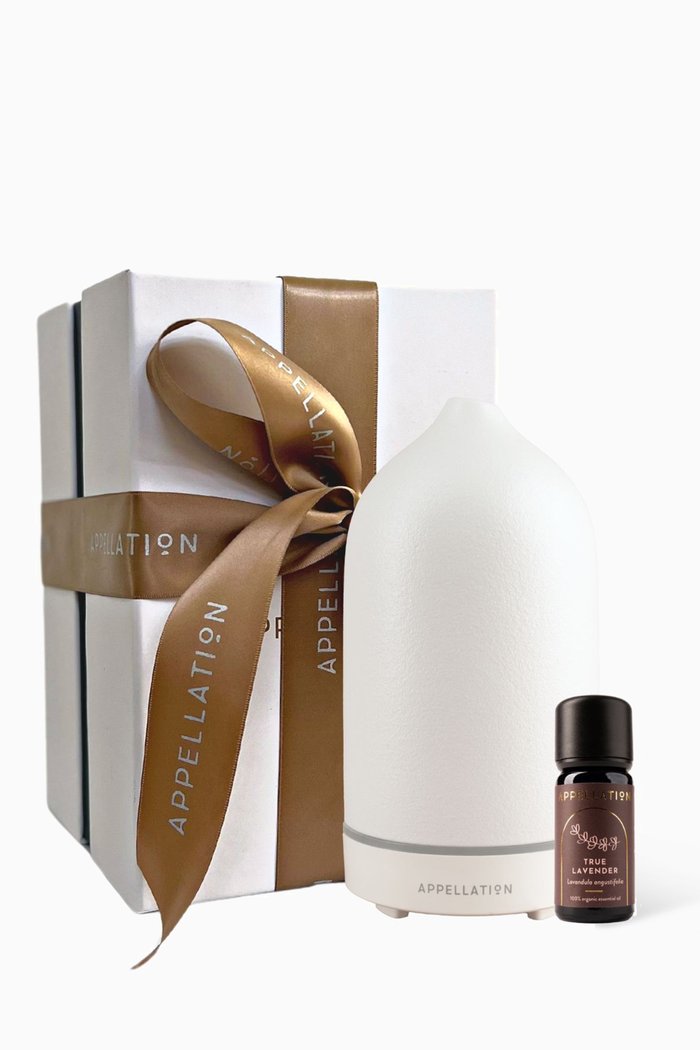 

Luna Diffuser & Lavender Set, Colourless