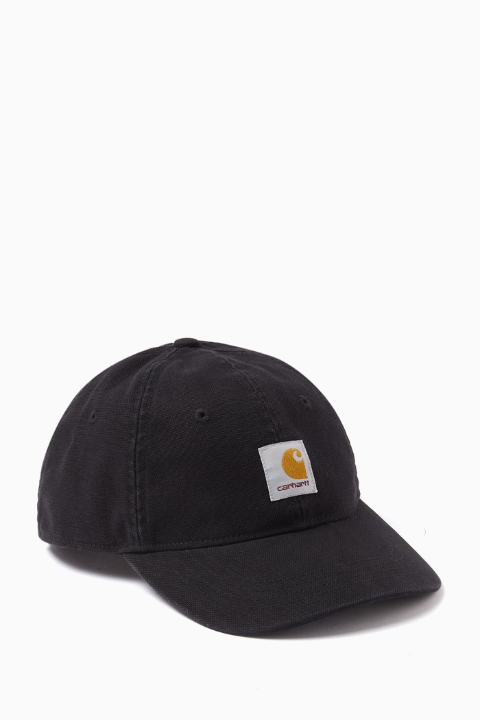 

Dunes Baseball Cap in Cotton, Black