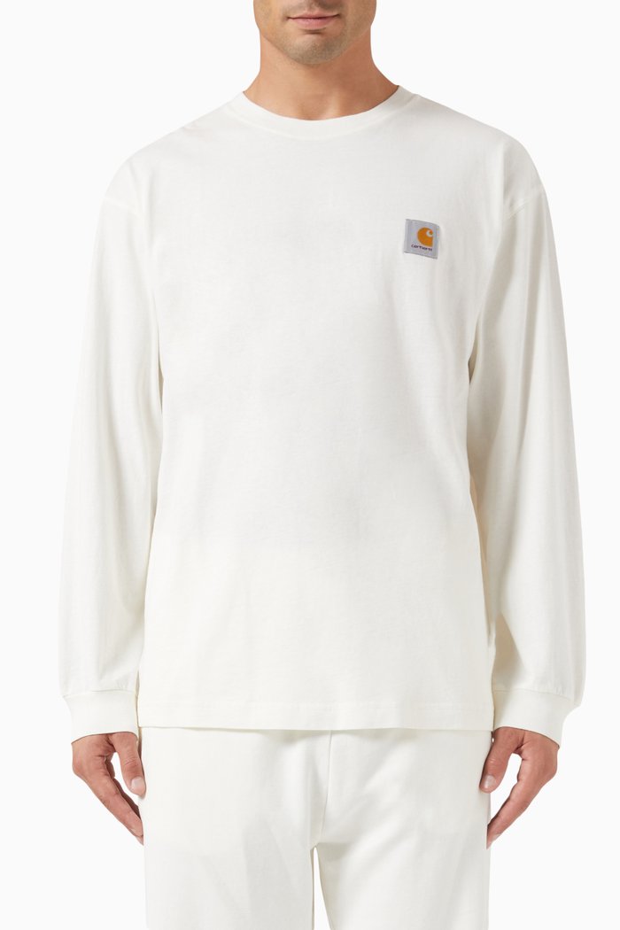 

Nelson T-shirt in Cotton Jersey, Neutral