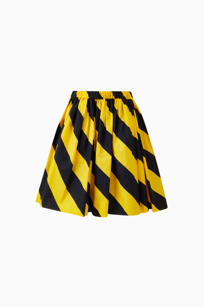 

Unlined Jalisco Twirl Skirt in Cotton, Multicolour