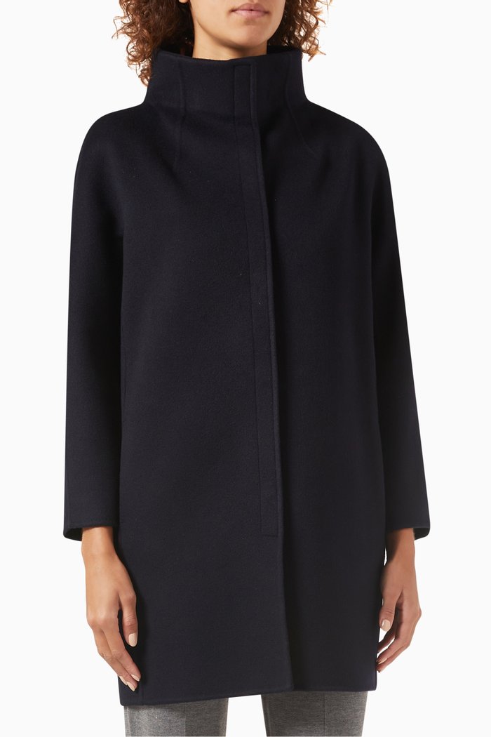 

Roaden Coat in Baby Cashmere, Blue