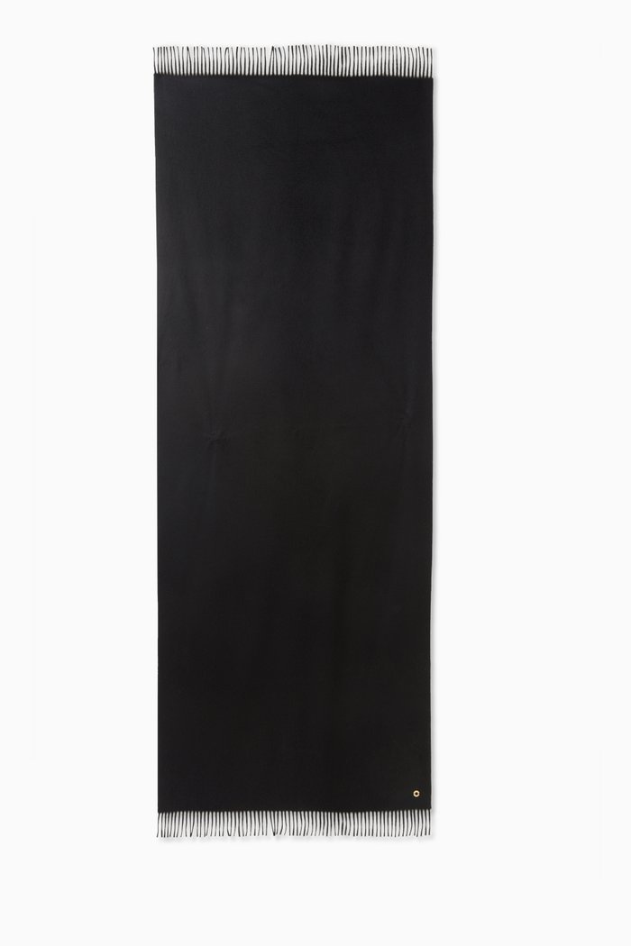 Opera Stole in Cashmere, Black
