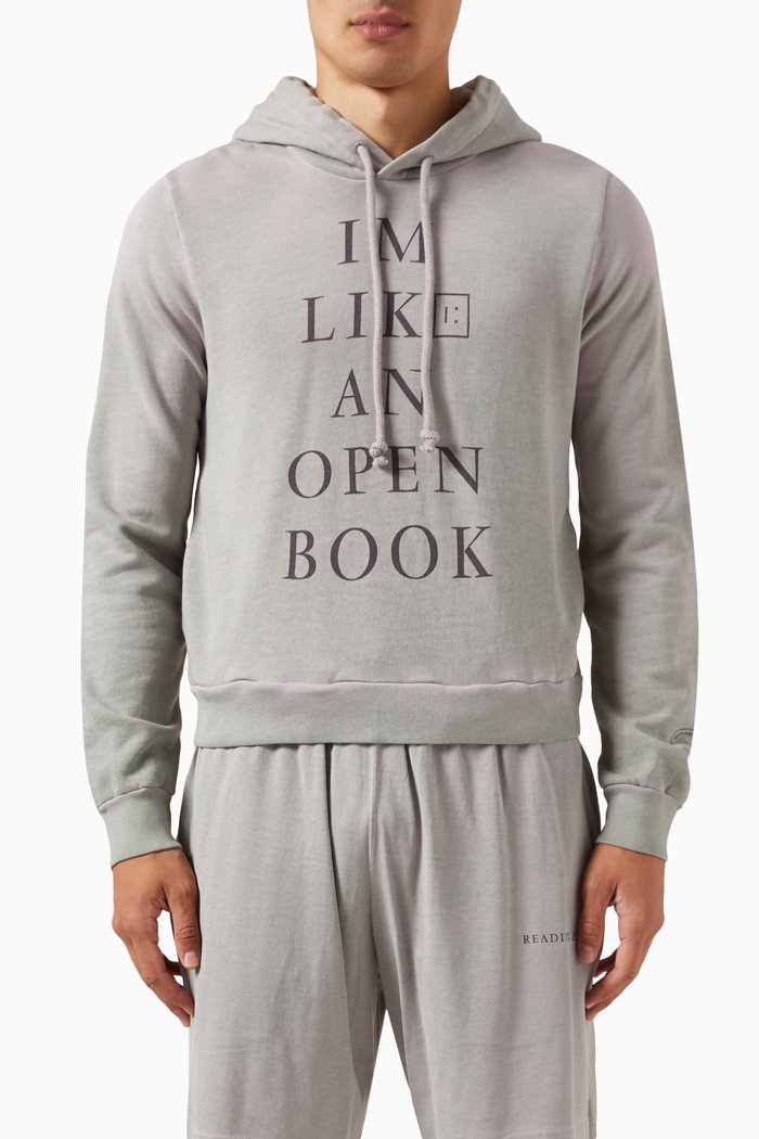 

Heat Reactive Sweatshirt in Cotton, Grey