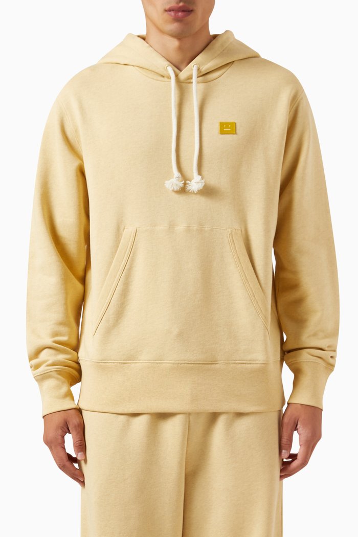 

Fairah Hooded Sweatshirt in Cotton, Yellow