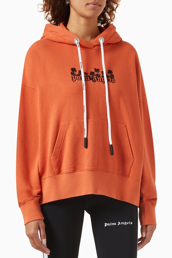 

Logo Classic Hoodie in Jersey, Brown