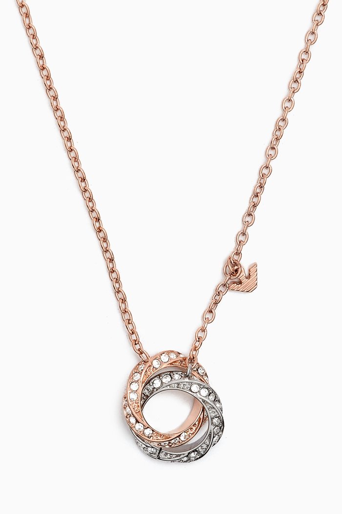 

Sentimental Necklace in Stainless Steel, Gold