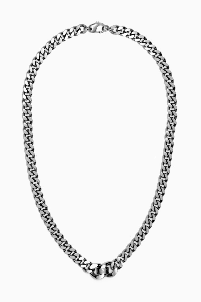 

Iconic Trend Necklace in Stainless Steel, Silver