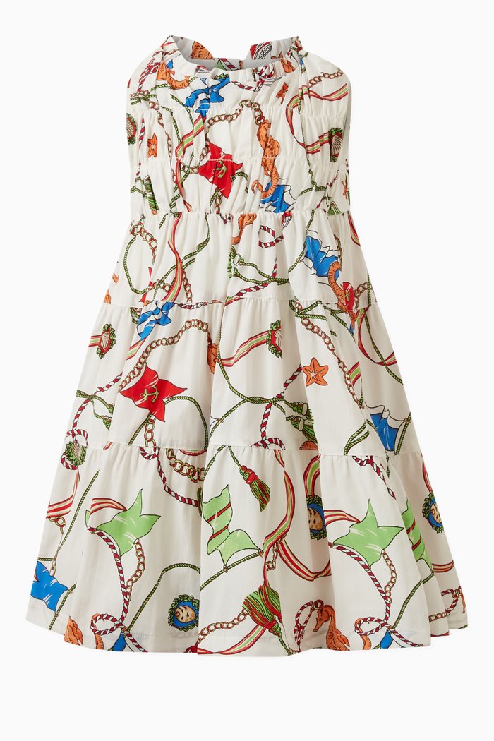 

Irma Printed Dress in Cotton, Multicolour