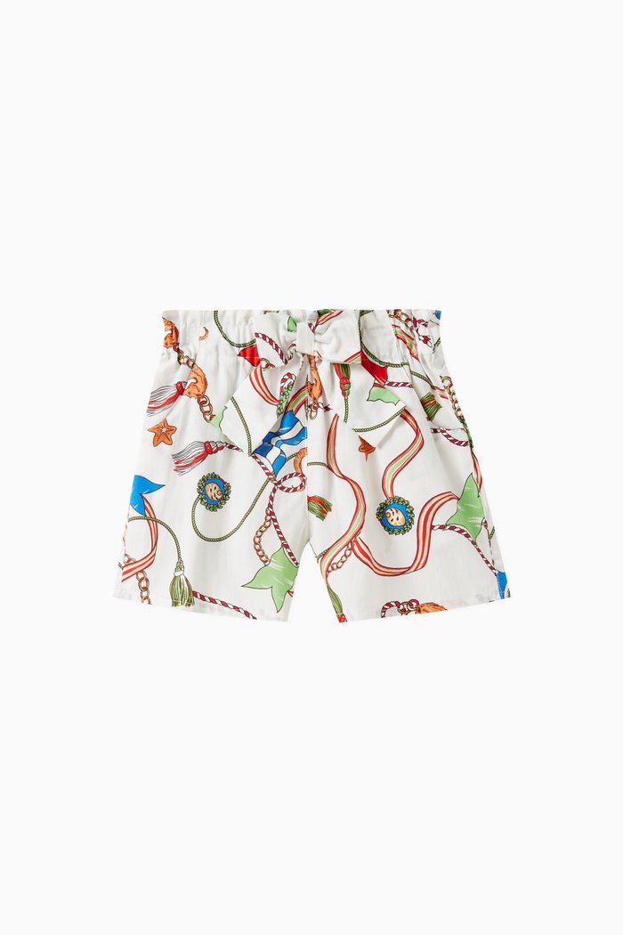 

Ines Printed Shorts in Cotton, Multicolour