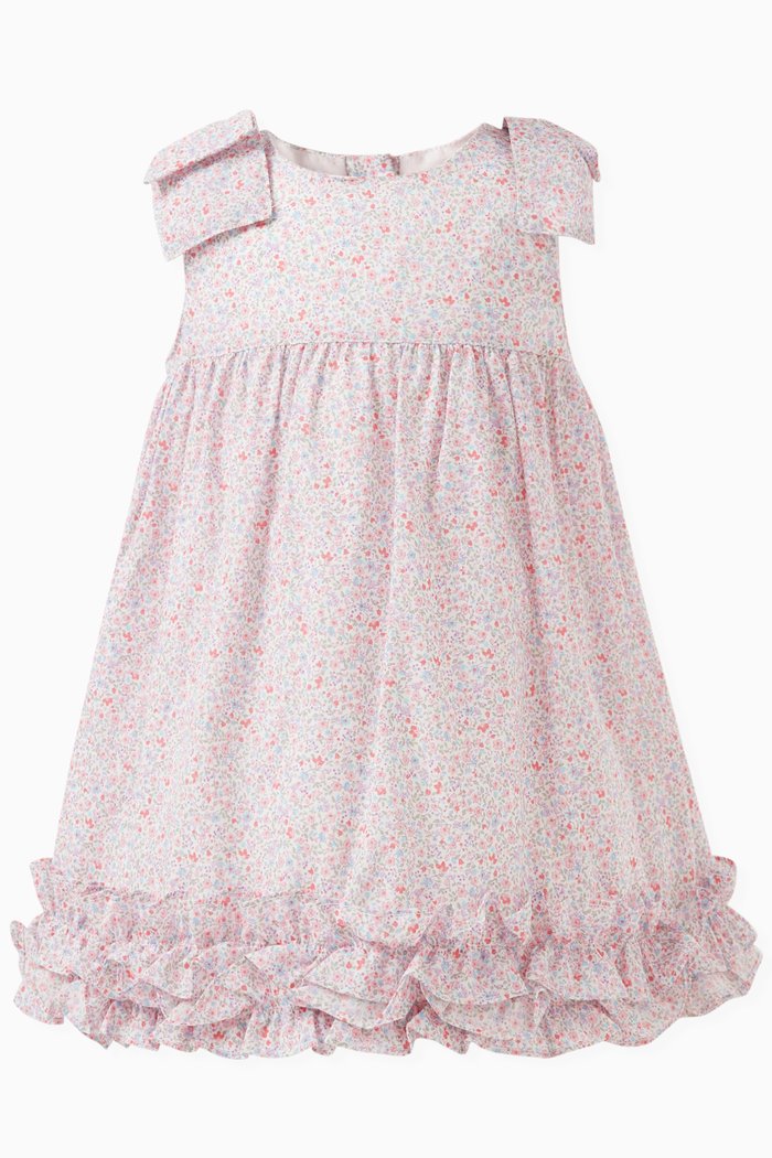 

Maria Liberty Print Dress and Bloomers Set, Pink
