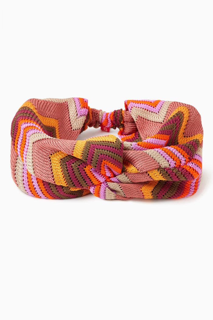 N-36 Zag Zig Headband, Multicolour