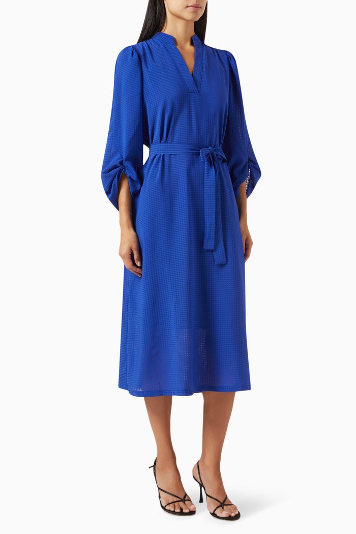 

Inna-Sara Knot Midi Dress, Blue