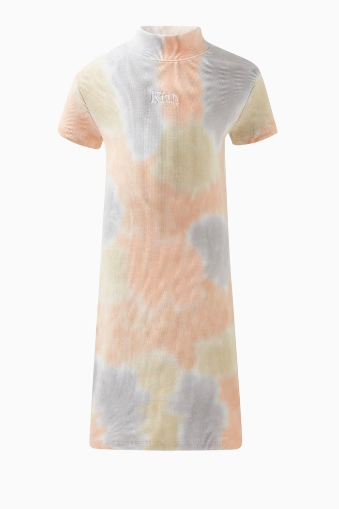 

Tie-dye T-shirt Dress in Stretch-cotton, Multicolour