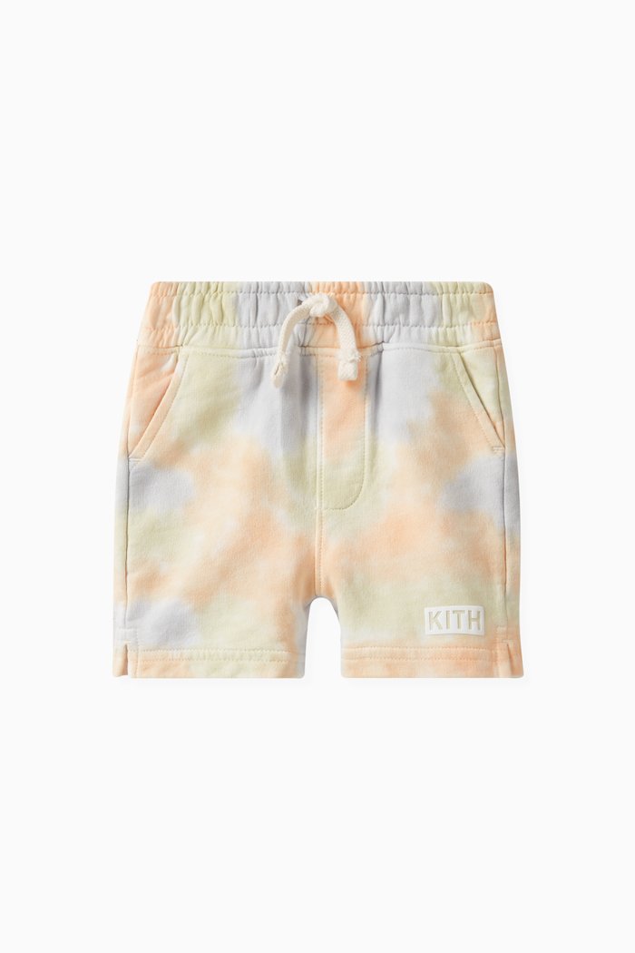 Baby Tie-dye Williams Shorts in French-terry, Multicolour