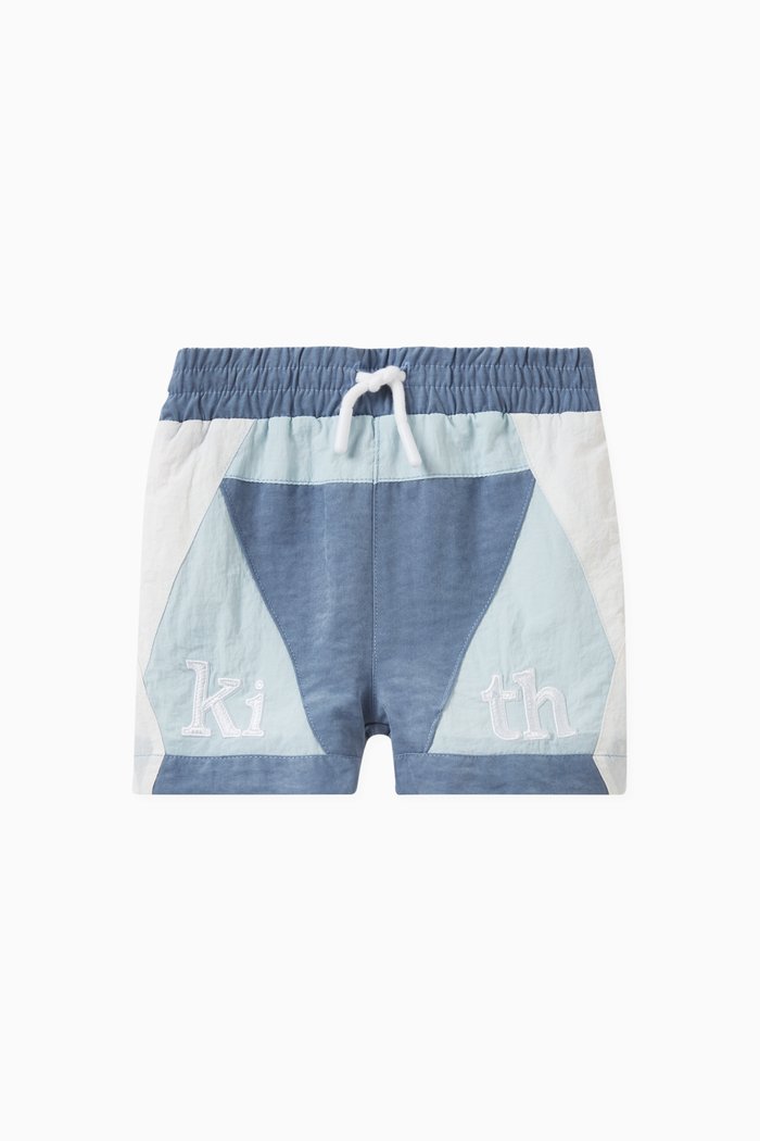 

Turbo Track Shorts in Nylon, Grey