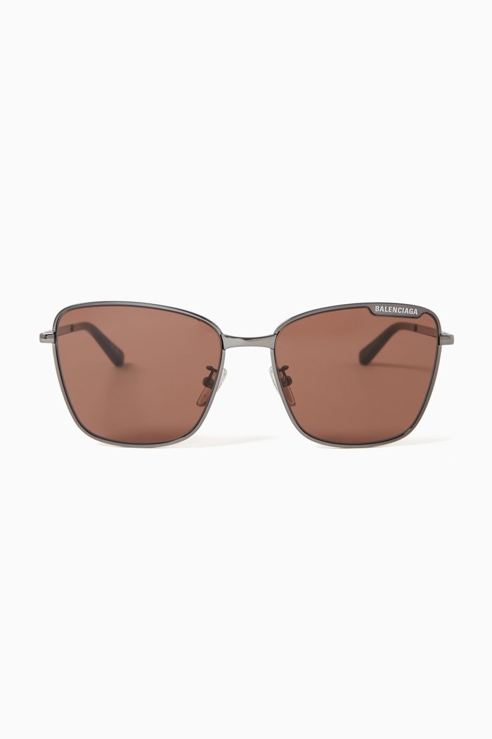 Everyday Sunglasses in Metal, Brown