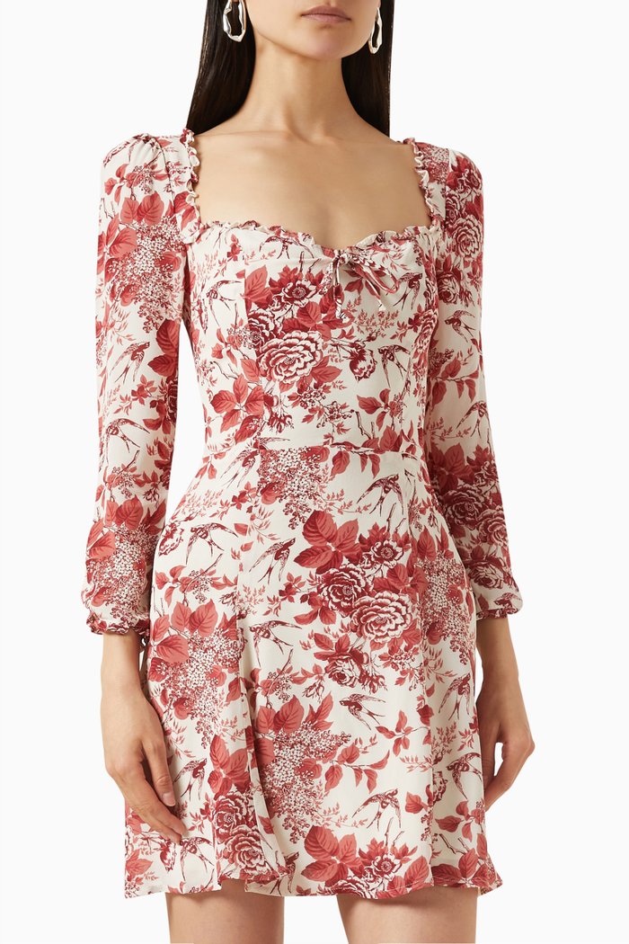 

Remi Mini Dress in Viscose, Pink
