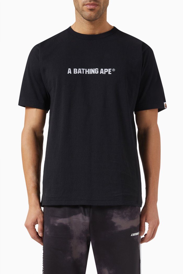 

Honeycomb Camo Busy Works T-shirt in Cotton-jersey, Black