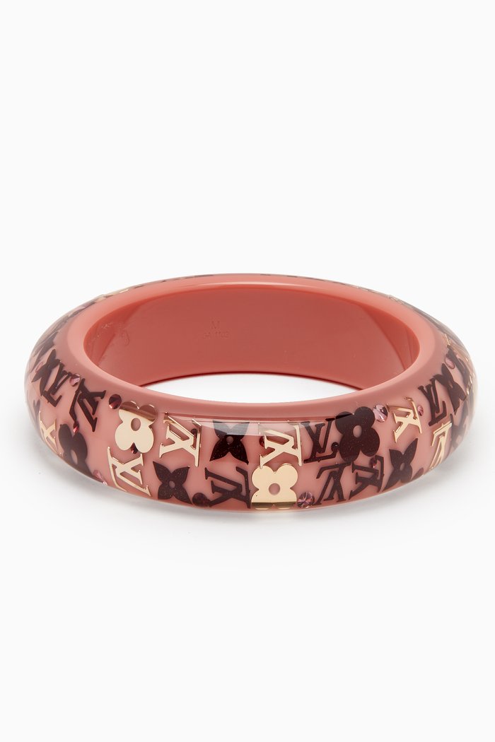 

Monogram Bubble Bangle in Acrylic, Multicolour