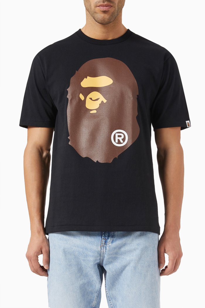 

Big Ape Head T-shirt in Cotton-jersey, Black
