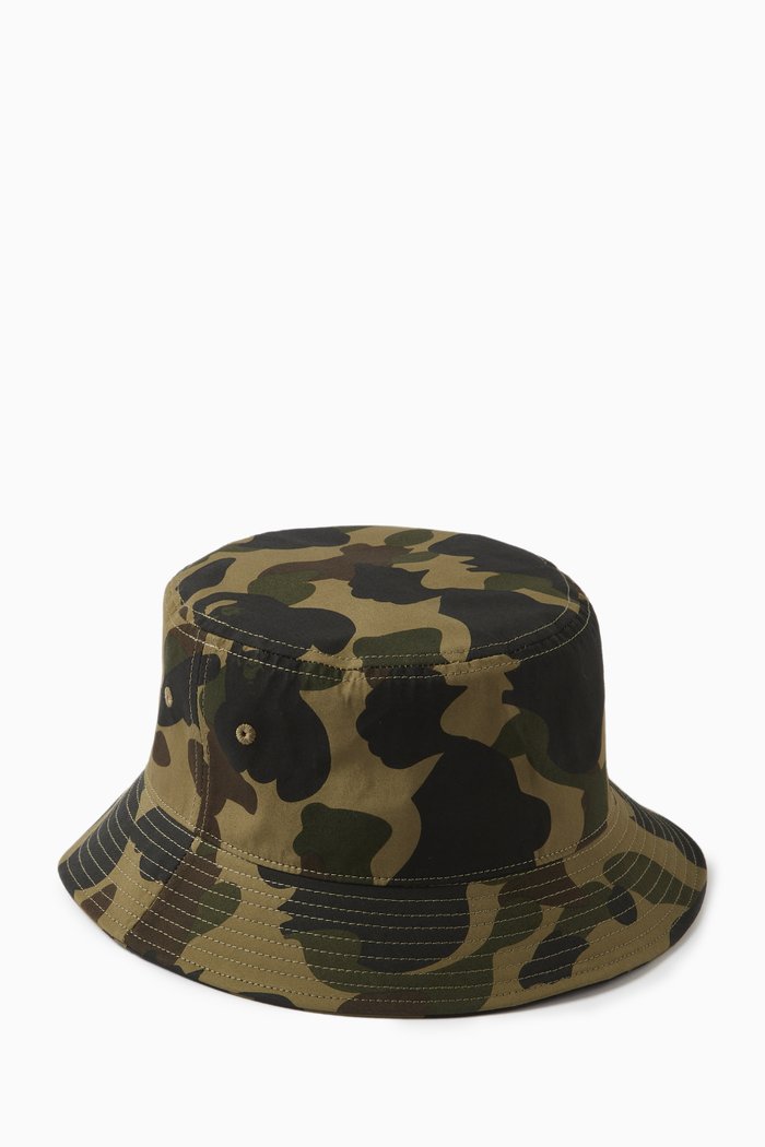 

1st Camo Bucket Hat in Twill, Green