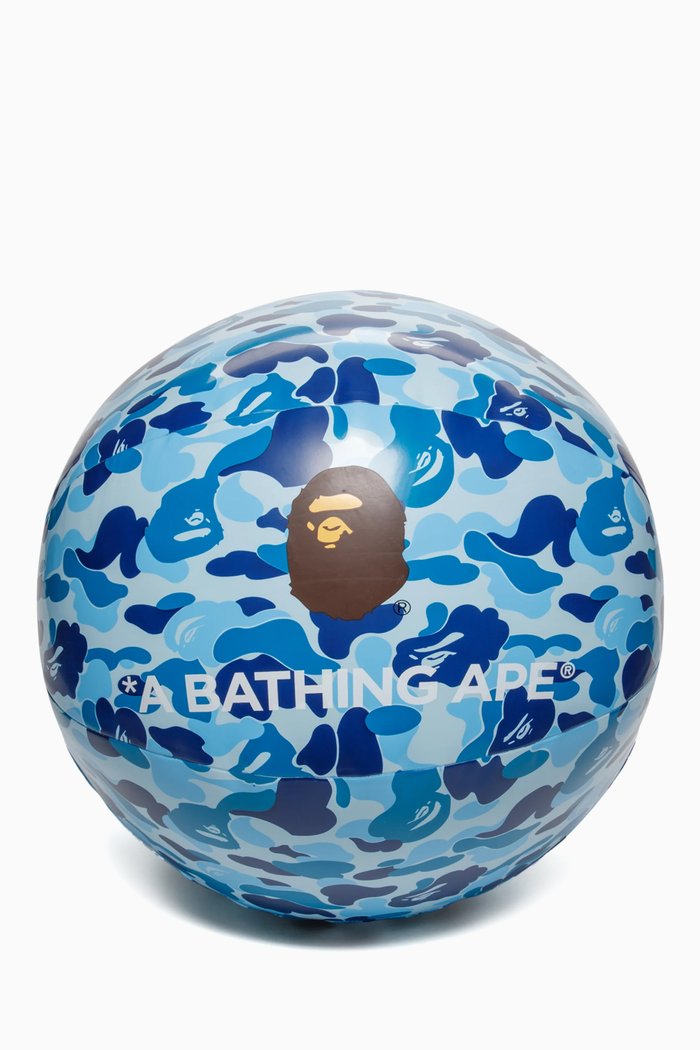 

ABC Camo Beach Ball, Blue