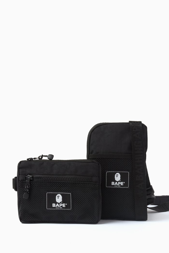 

Logo Multi Body Bag in Nylon, Black