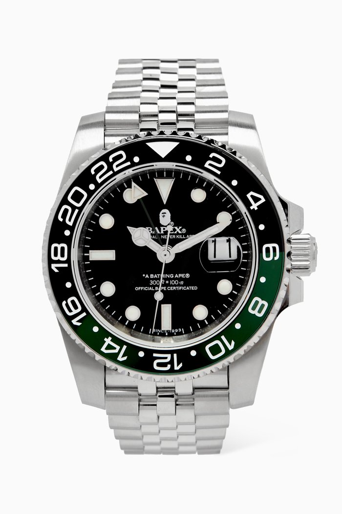

Type 2 BAPEX® Quartz Stainless Steel Watch, 42mm, Multicolour