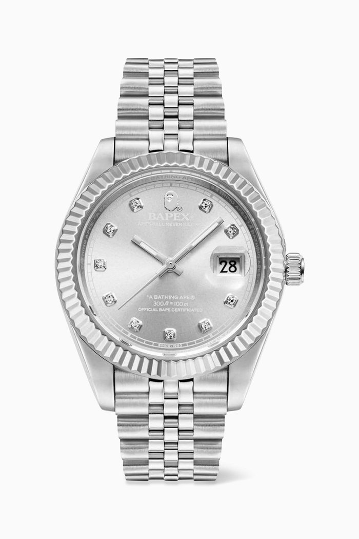 

Type 1 BAPEX® Quartz Stainless Steel Watch, 42mm, Silver