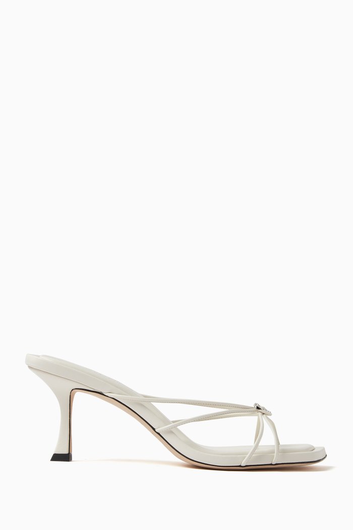 

Indiya 70 Mule Sandals in Nappa, Neutral