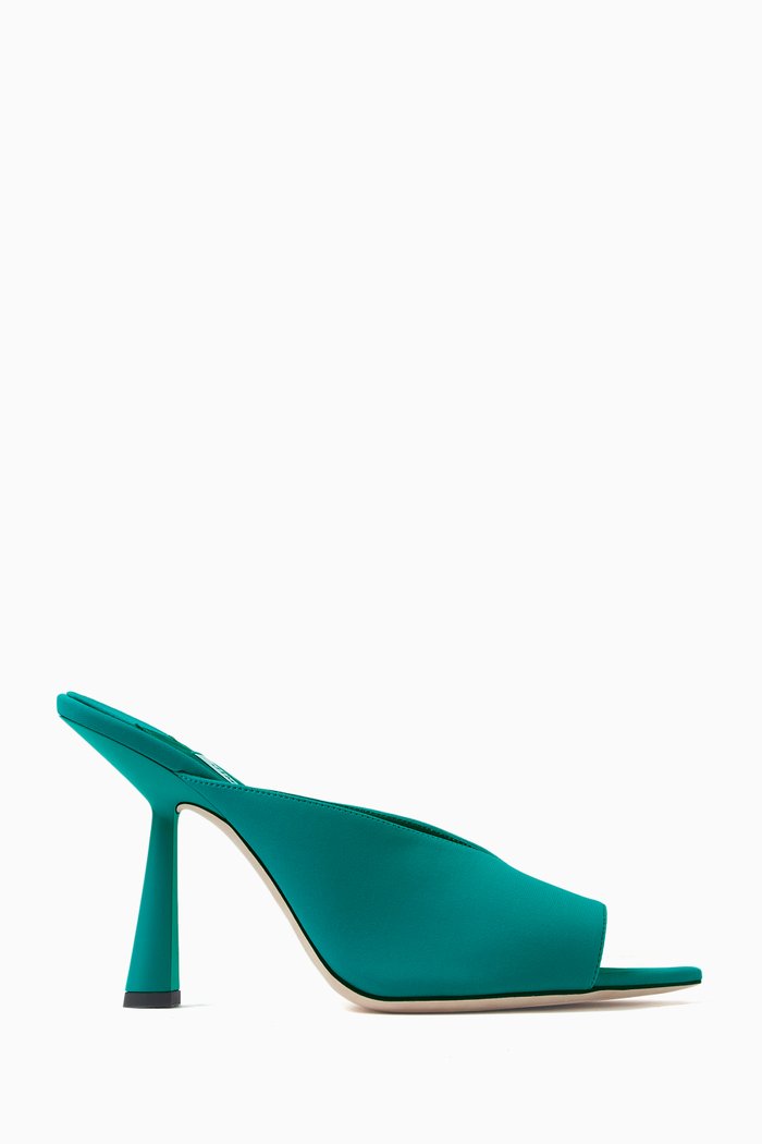

Maryanne 100 Mule Sandals in Lycra-spandex, Blue
