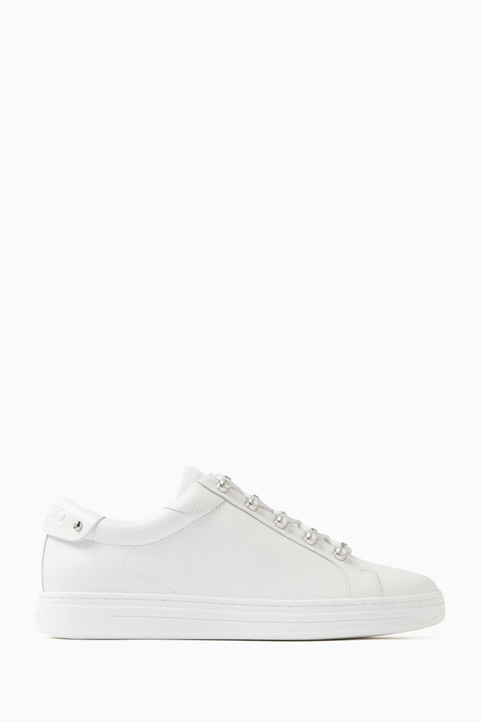 

Antibes Sneakers in Calf Leather, White