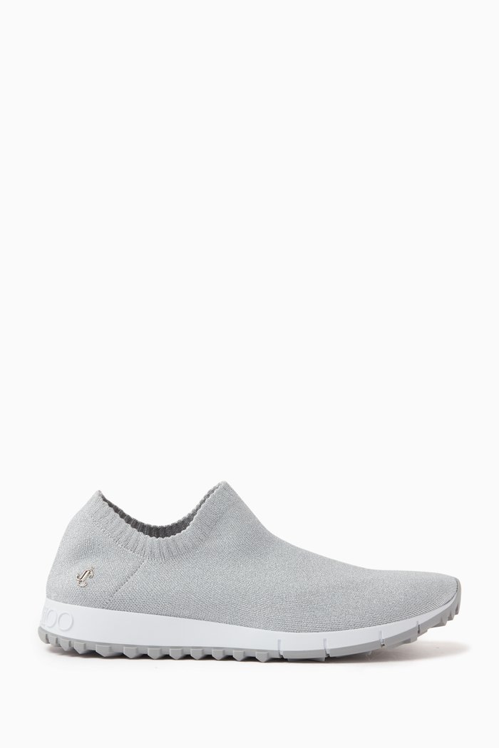 

Verona Sneakers in Fabric-knit, Silver