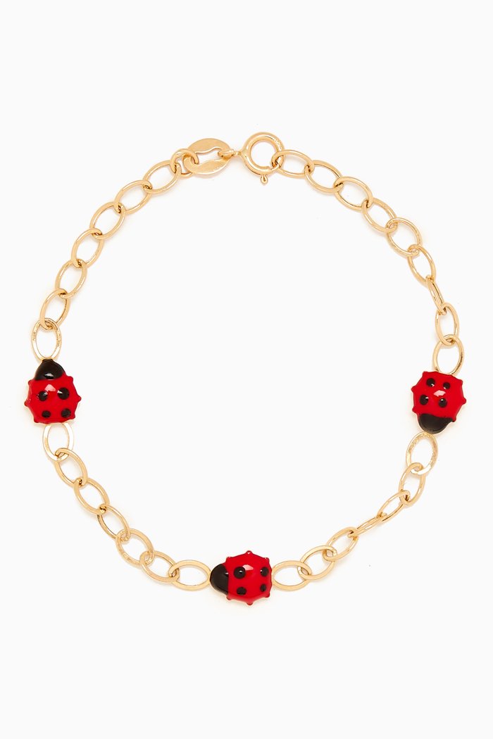 

Baby Bug Braceley in 18kt Gold