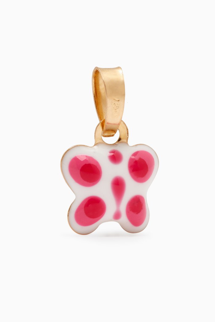 Baby Butterfly Pendant in 18kt Gold