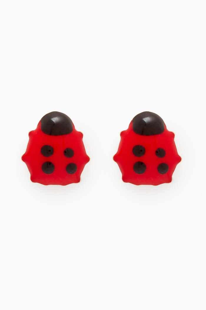 

Baby Bug Earrings in 18kt Gold