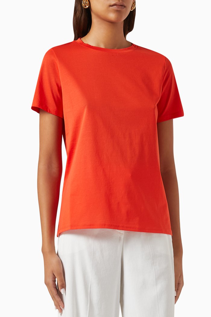 

Lisbona T-shirt in Jersey, Orange