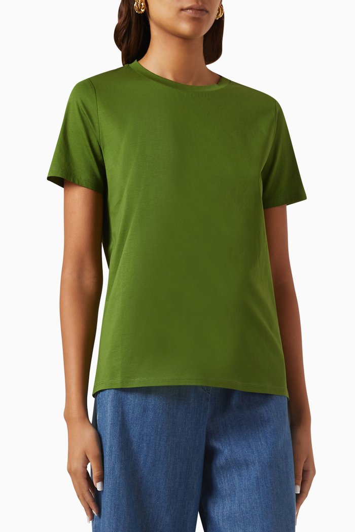 

Lisbona T-shirt in Jersey, Green