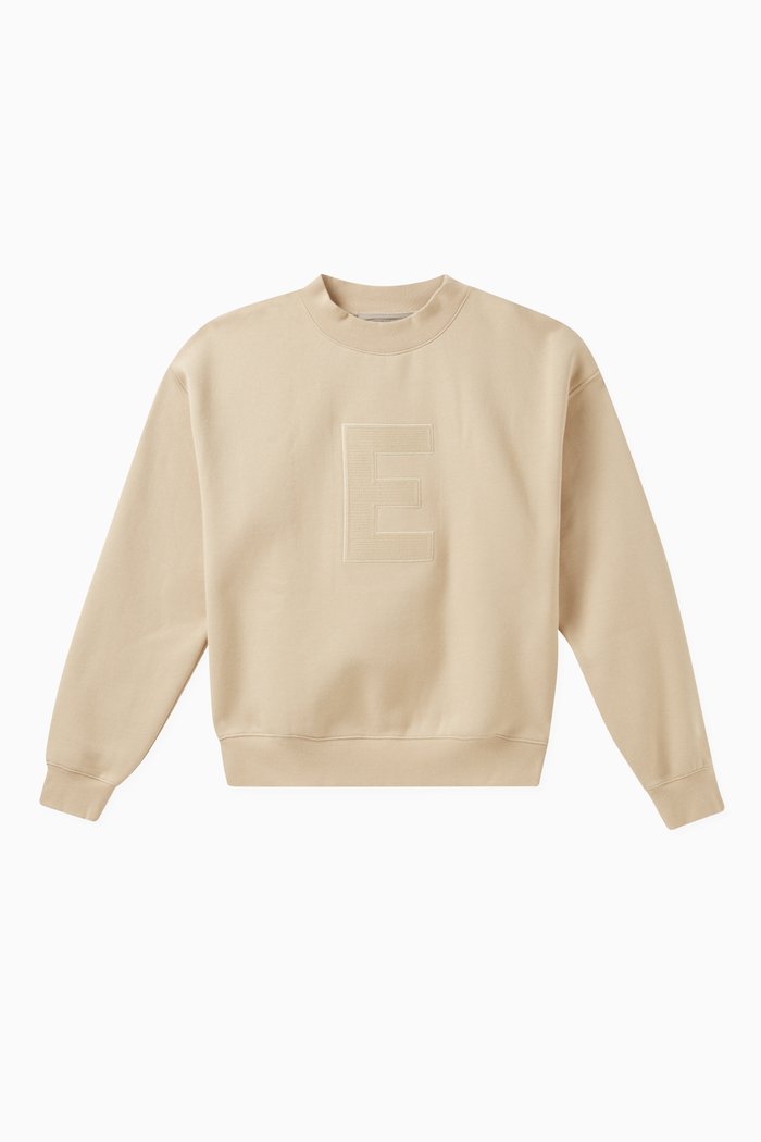 

Big E Sweatshirt in Cotton-fleece, Neutral