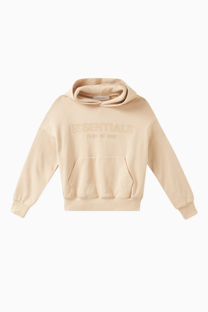 

Logo Hoodie in Cotton, Neutral