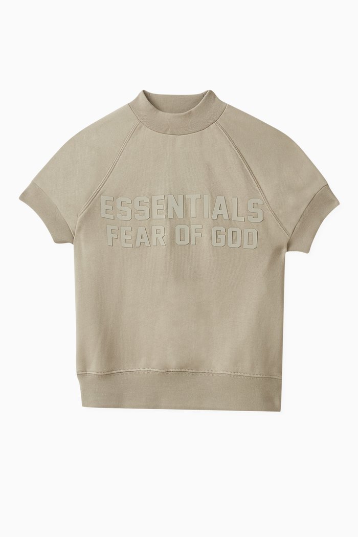 

Essentials Sweatshirt in Heavyweight Fleece, Green