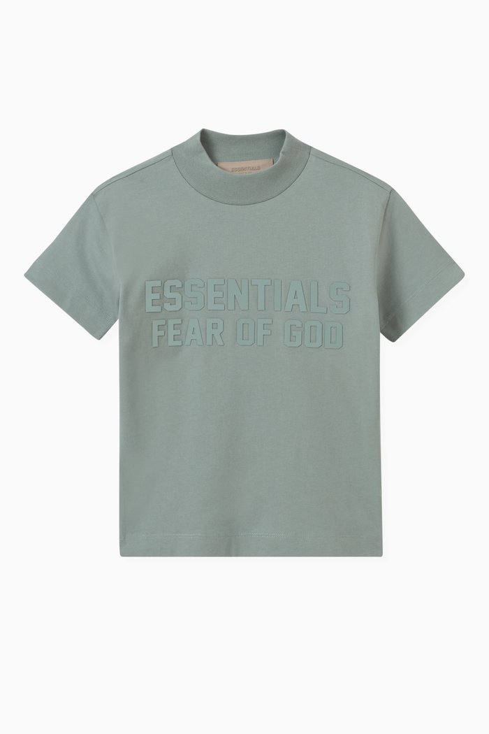 

Logo T-shirt in Cotton-jersey, Blue